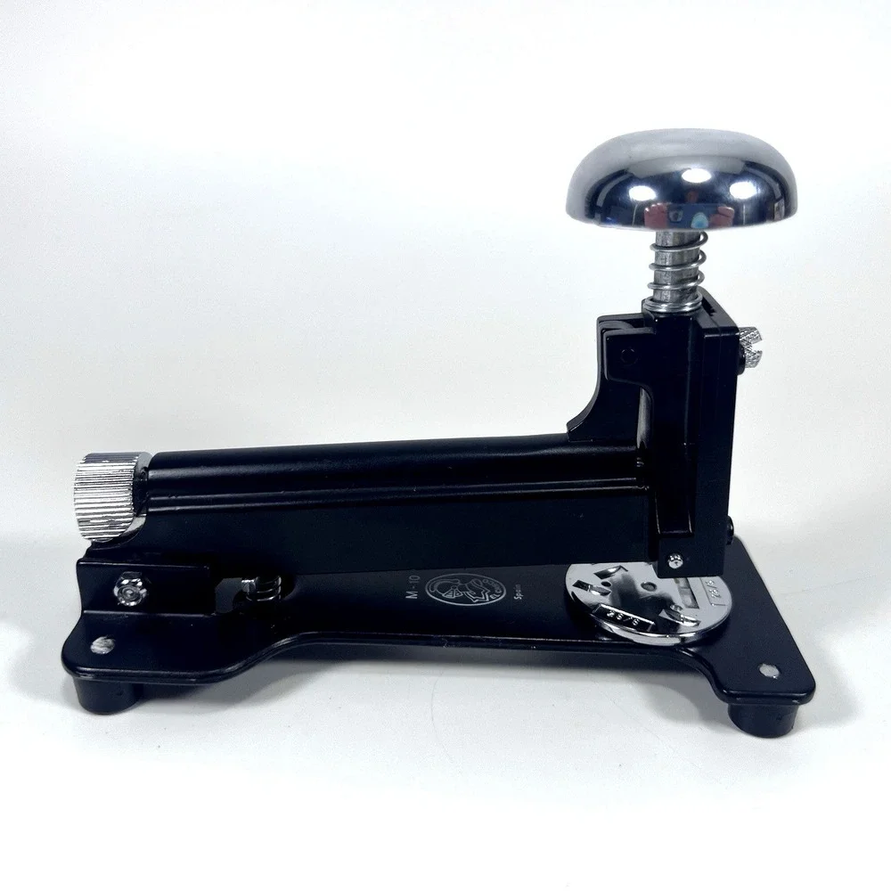 El Casco M-10CN Stapler Black & Chrome Luxury Desk Stapler Made‎ in Spain